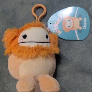 Shasta big foot squishmallow clip
